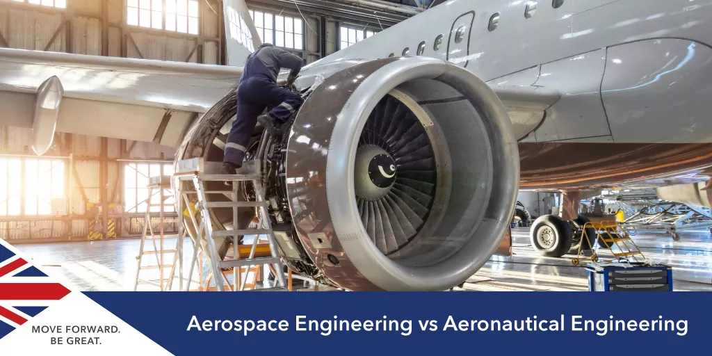 aerospace engineering vs aeronautical engineering UK