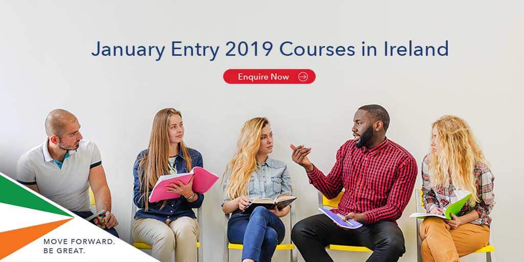 January Entry 2019 Courses in Ireland