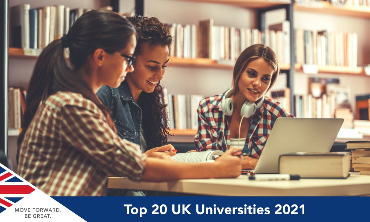 Top 20 UK University by THE Ranking 2022