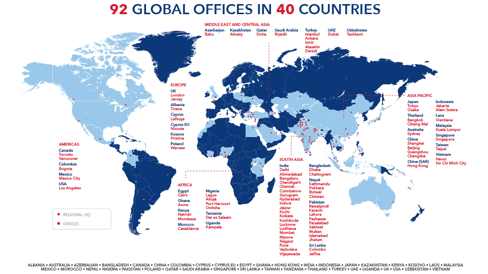 SI-USA Global Map