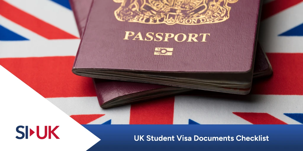 UK student visa documents checklist