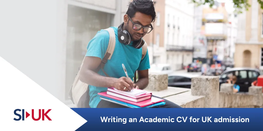 write an academic cv for uk entry